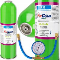 Kit de remplissage réfrigérant R32 pour climatiseur – Manomètre inclus – Recharge rapide en 5 minutes – Écologique et performant