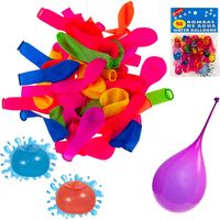 TG48073 BALLONS À EAU COLORÉS, LOT DE 50 BALLONS À EAU ŚMINGUS-DYNGUS