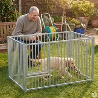 Panneau pour parc à chiot 1,5m avec porte 3/4 - Hauteur 95cm
