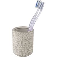 Mug en céramique pour brosses à dents, Pergolas Cream,