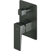 OMNIRES Parma - Grifo empotrado, para 2 aparatos, con cuerpo, grafito PM7435GR