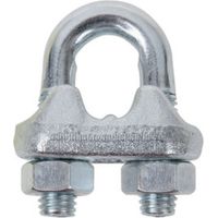MORSETTO P/FUNE ACCIAIO D 20 MM ROBUR GR.3/4- ROBUR- 30,0 pz