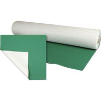 mollettone copritavolo h. 140 cm - rotolo 20 mt - bianco/verde