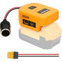 Dewalt 20V Max Power 20V auf 12V Abwärts-Spannungswandler für Akkus, 12V 10A 120W DC-Abwärtswandler-Regler für Golfwagen, ferngesteuerte Fahrzeuge, LKW