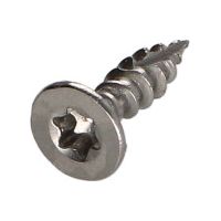 Vis bois TEKOR Inox A2 Tête fraisée Cranté TORX T10 3.5X16 Filetage total Pointe antifendage type 17 - 500 pièces