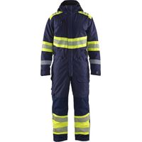 Combinaison hiver manches longues femme feMyanMare 6702 Marine/Jaune fluo M