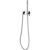 BERNSTEIN - Applique murale avec support de douche CZT050B - y compris douchette à main et flexible