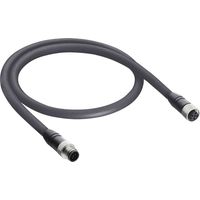 Belden 10965-1 Connettore dati confezionato per sensore o attuatore M12 Spina dritta, Presa dritta 1.00 m Numero di pol