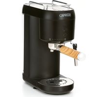 Macchina da caffé semi-automatica Caprizze Hikari 1400 W 20 bar con vaporizzatore e montalatte USB incluso colore nero opaco