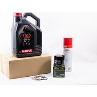 Kit Entretien Vidange Standard pour SUZUKI GSX-R 600 de 1997 à 2016 - MOTUL 7100 10W40 4L