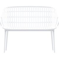 DIVANO POSITANO BAMBOO 115X61,5X81 BIANCO