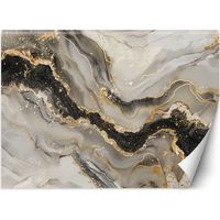 Fototapete Marmor mit Gold Glamour Stil 350x245 cm