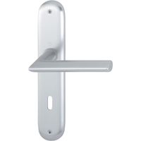 HOPPE Langschildgarnitur Stock.1140/273P Alu.F1 OB 72mm DIN L/R - 2785825