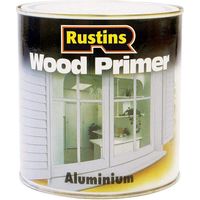 Rustins ALWP500 Aluminium Wood Primer 500ml RUSAWP500