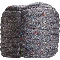 Bourrelet de coton 7 Kg pour isolation thermique – Efficacité thermique – Fibres recyclées – Diamètre 35 mm – Conditionnement carton – Kaimann France Sa