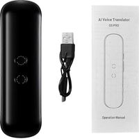 Traducteur linguistique haute précision G5 Pro, connexion Bluetooth, traduction en temps réel, compatible avec 127 appareils