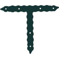 GIUNZIONE GAZEBO T 964 - ACCIAIO VERNICIATO GHISA S.MM 5,5 MM 360X295 - 1 pezzo