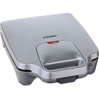 Cloer Sandwichmaker 6269 4er XXL Silber