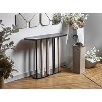Mehrfarbige Akazien- und DM-Konsole 100 x 35 x 77 cm. 100 x 35 x 77 cm