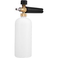 Laveuse à mousse de neige réglable 1/4 ", bouteille de 1L, buse de lavage de voiture, pression de pulvérisation