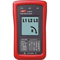UNI-T UT261A PHASE SEQUENCE TESTER LACK PHASE METER MOTOR ROTATION INDICATOR AC 40 700V 90 600V (UT261A)
