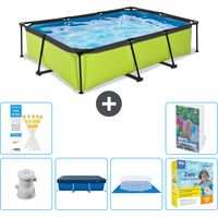 Exit Pool Rechteckig - 300x200x65 cm - 7-teilig S198