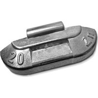 PROVAC - Masse jante tôle à bord plat zinc 30g - boite de 100 pcs - 184/30G - Ce produit de marque Provac est neuf.