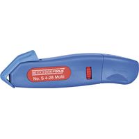 WEICON TOOLS 10030001 S 4-28 Multi Abisoliermesser Geeignet für Rundkabel 4 bis 28 mm 0.5 bis 6 mm²