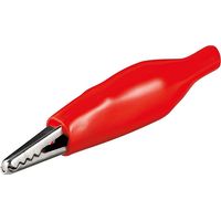 Vorisolierte Krokodilklemme 36mm Rot 38.050/R