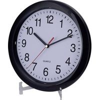HORLOGE MURALE À QUARTZ EUROTIME 22221 NOIR 25 CM