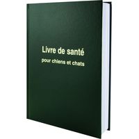 Livre de santé pour chiens et chats
