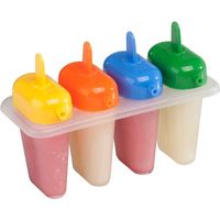 Set mit 6 Eisformen – verschiedene Farben