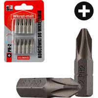 Punta per cacciavite TIPO PH2X25 - 10 PZ S2