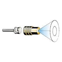 Mesto 0,6 mm Messingdüse für präzise Sprühung
