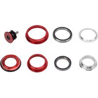 Écouteurs intra-auriculaires à roulement pour vélo de montagne, rouges