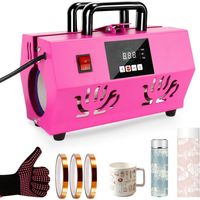 Machine de presse à tumbler, machine de presse à chaleur à tumbler pour 20 et 30 oz, presse à tasse pour 11OZ 15OZ 16OZ tasse en verre presse à tumbler de sublimation DIY droite