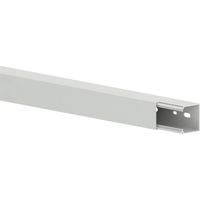 Kabelkanal ggk lfg kanal 40x40 lichtgrau Montageöffnungen PVC