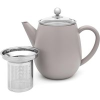 Bredemeijer Duet® Eva Tetera de doble pared gris cemento