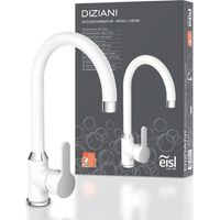 EISL NI182DINWCR Rubinetto della Cucina Cool, Bianco Cromo