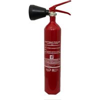 Extincteur CO2 2 kg – Classe B (34B) – Protection équipements électriques – Vanne laiton nickelé – Décharge 6,6 s – Utilisation -30 à +60°C – Anaf