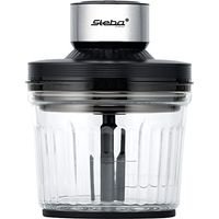 Steba 28.34.00 MG 400 Tritatutto Multifunzione 2 L 400W 4 Lame Acciaio Inox 2 Velocita' colore Nero