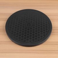 Support Rotatif, Noir 360° 10'' Plateforme Rotative Plateau Tournant Support De Base Rotatif pour Moniteur TV Hot XX