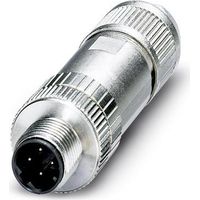 Phoenix Contact 1554513 Sensor-/Aktor-Datensteckverbinder M12 Stecker, gerade Polzahl Sensoren: 4 1