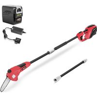 Pack 40V schnurlose Teleskop-Hochentaster, 10" Stange, 2Ah Akku und Ladegerät, Gurtzeug, 1 Verlängerungsstange 75cm - Greencut Pack PP400L