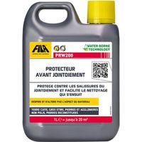 Fila – Protecteur pré jointoiement 1L – Imperméabilisant pour terre cuite et pierre naturelle – Nettoyage facile – Application rapide