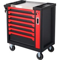 carrello porta attrezzi con 7 cassetti essenza 84x46x87,5 cm