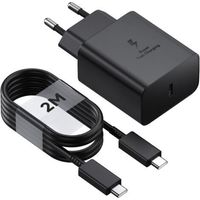 45W Samsung Chargeur Rapide, Port USB Type C Cable Chargeur Samsung Ultra Rapide Chargeur Compatible avec (2m)