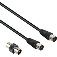 Hama 00205308 câble coaxial 3 m Noir