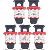 5PCS Miniature Breaker Lock Pin Out Circuit Breaker Lockout Device Industrial Electrical Equipment Shutdown Locks