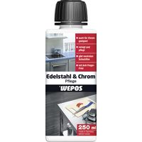 Wepos Edelstahl & Chrompflege 250 ml